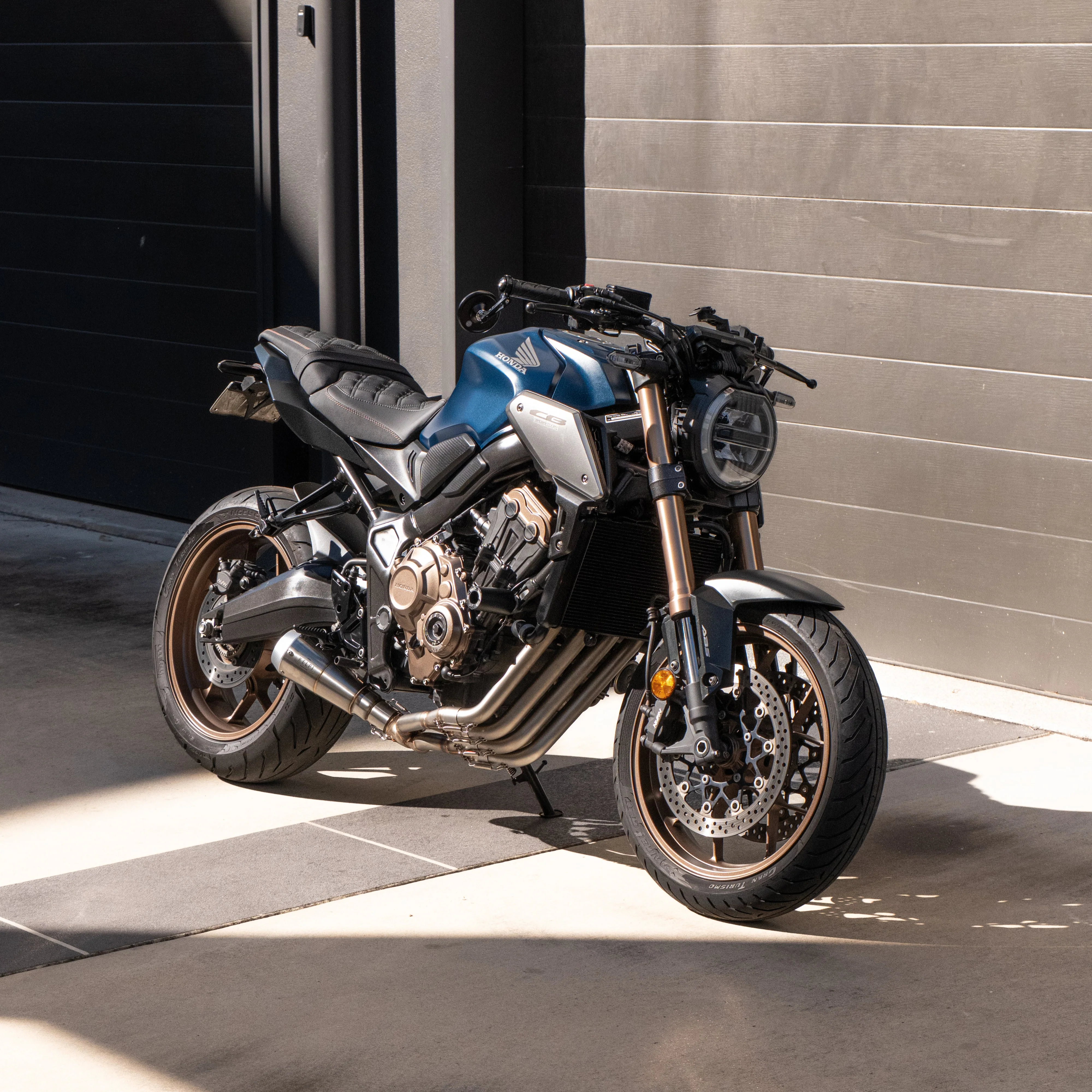 HONDA CB650R/CBR650R STAINLESS FULL EXHAUST SYSTEM (2014-2025+) - Image 11