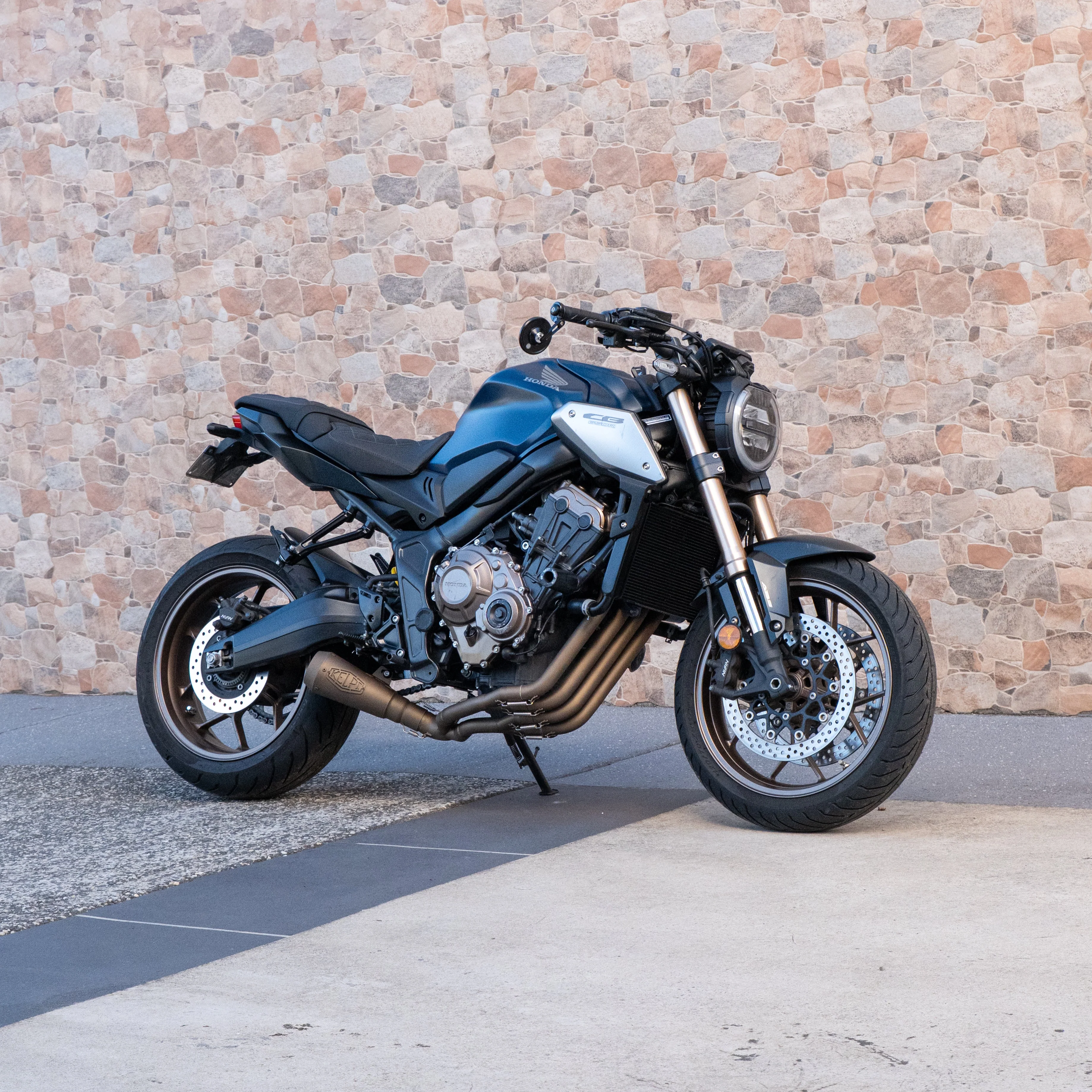 HONDA CB650R/CBR650R STAINLESS FULL EXHAUST SYSTEM (2014-2025+) - Image 3