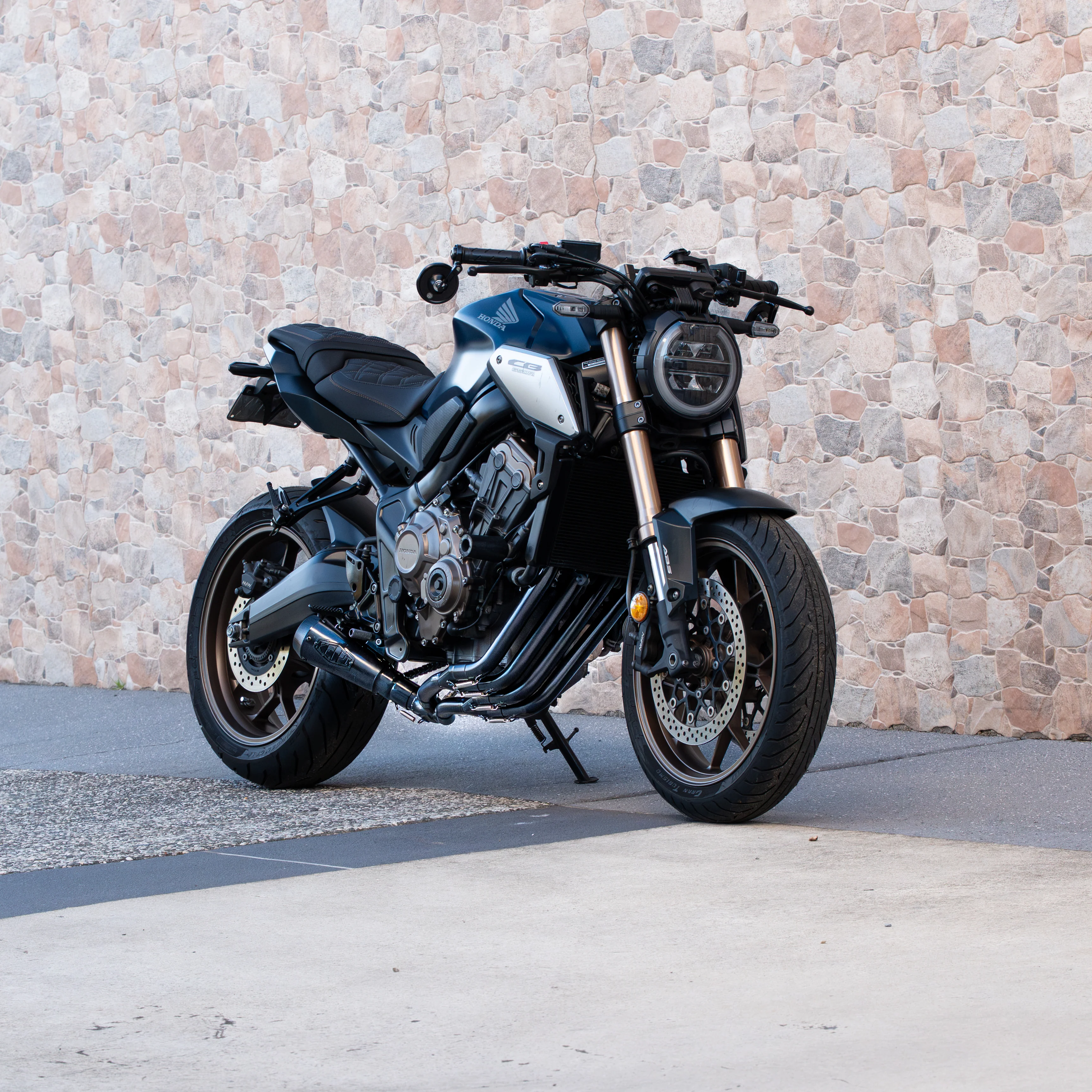 HONDA CB650R/CBR650R STAINLESS FULL EXHAUST SYSTEM (2014-2025+) - Image 6