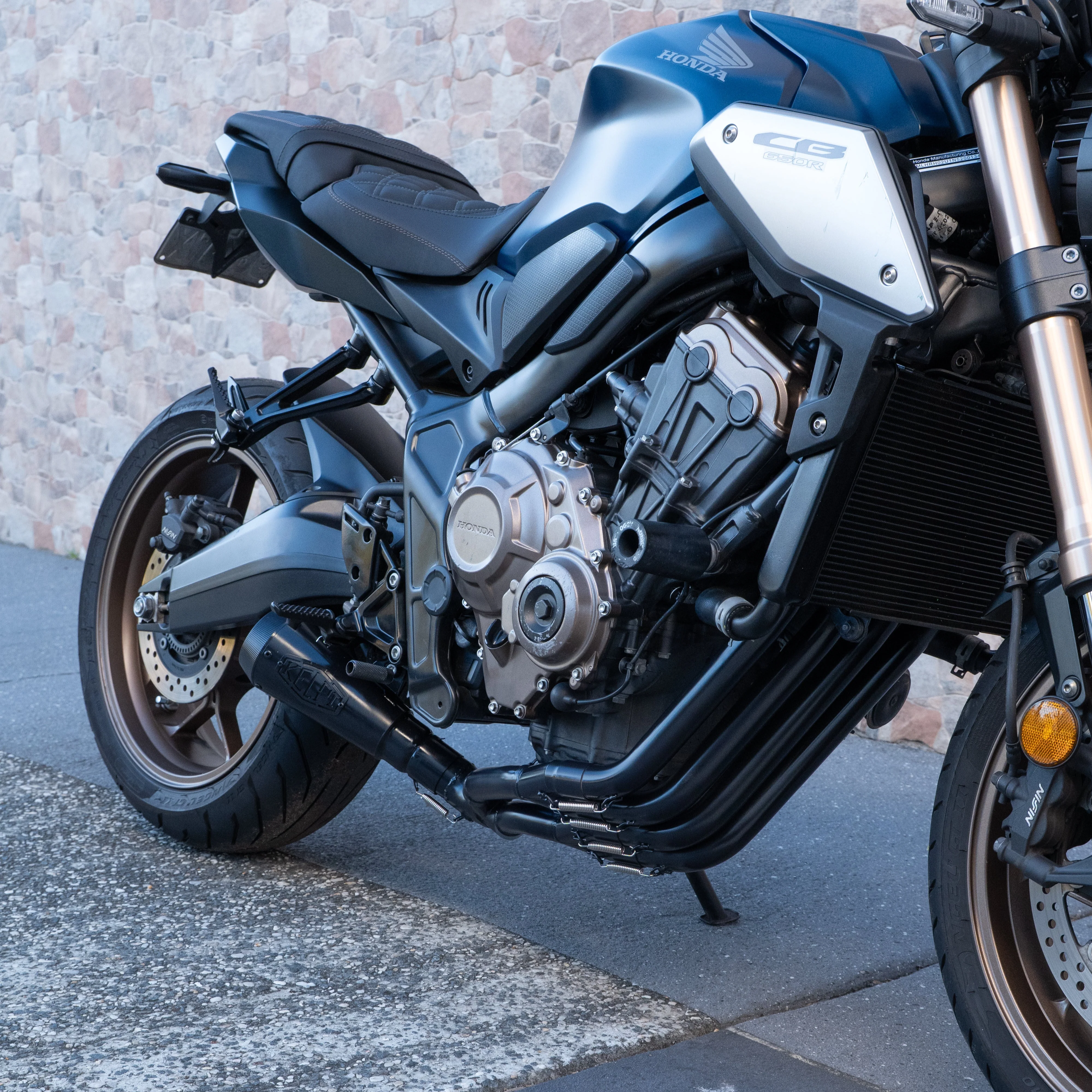 HONDA CB650R/CBR650R STAINLESS FULL EXHAUST SYSTEM (2014-2025+) - Image 8