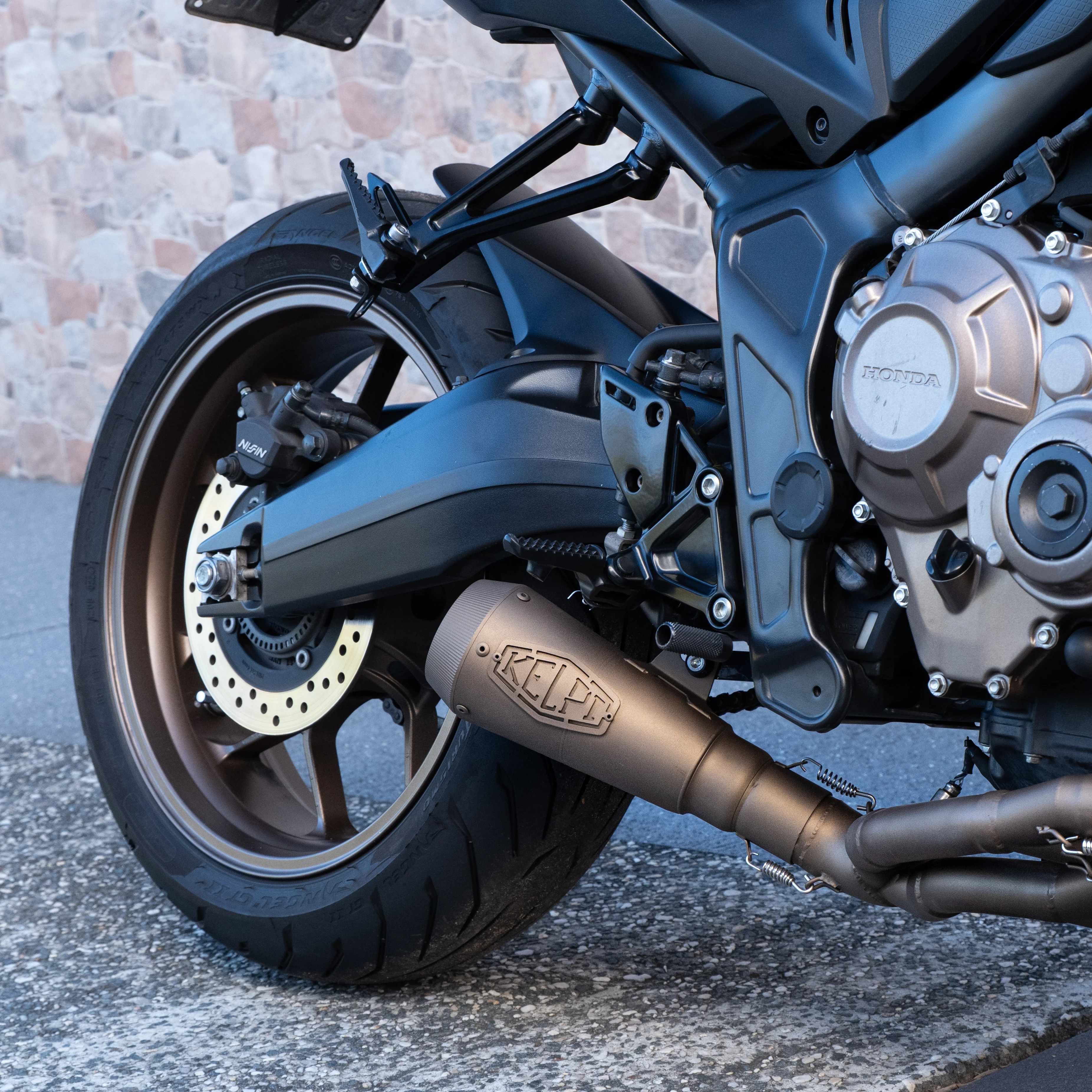HONDA CB650R/CBR650R STAINLESS FULL EXHAUST SYSTEM (2014-2025+) - Image 9