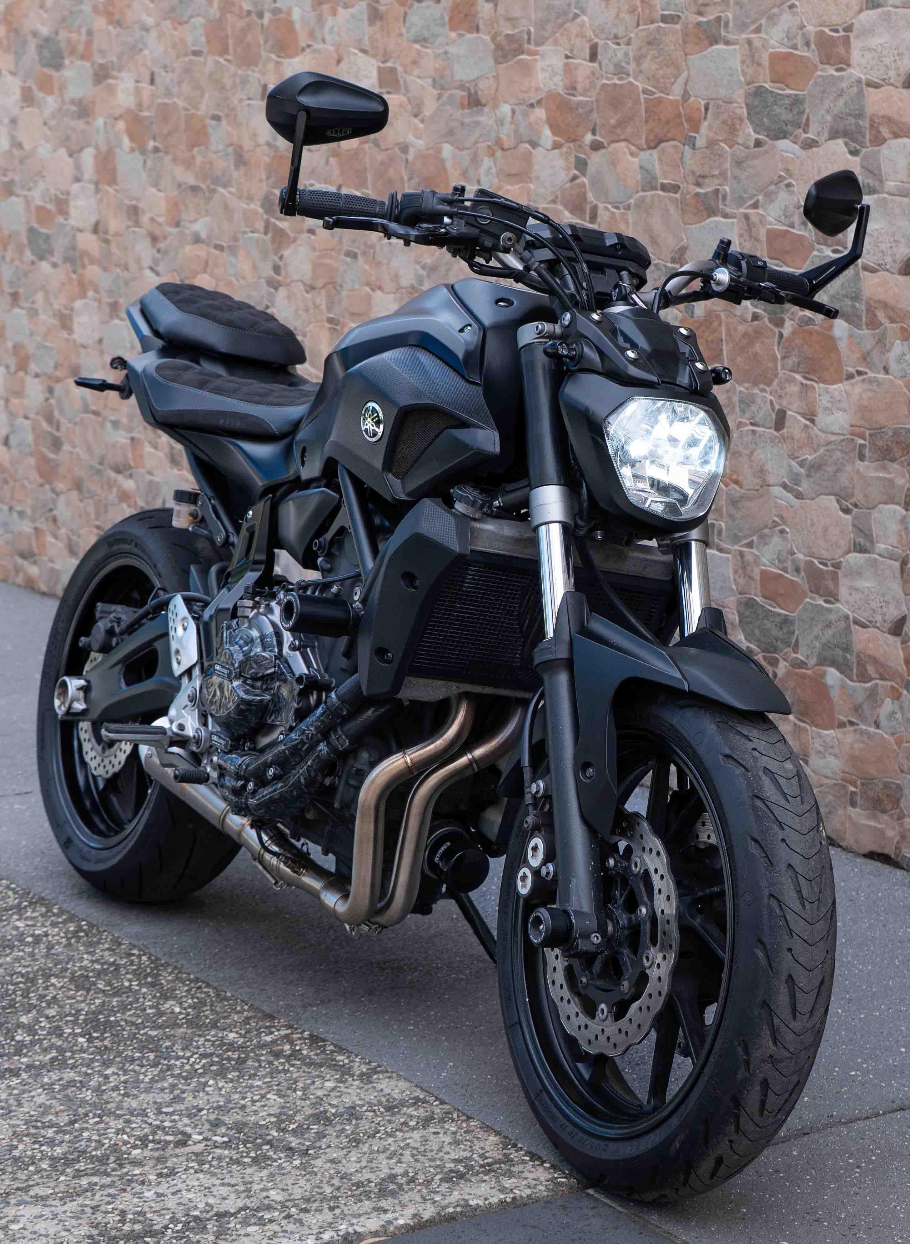 YAMAHA MT07 (2014-2017) COMFORT SEAT TRIM - Image 4