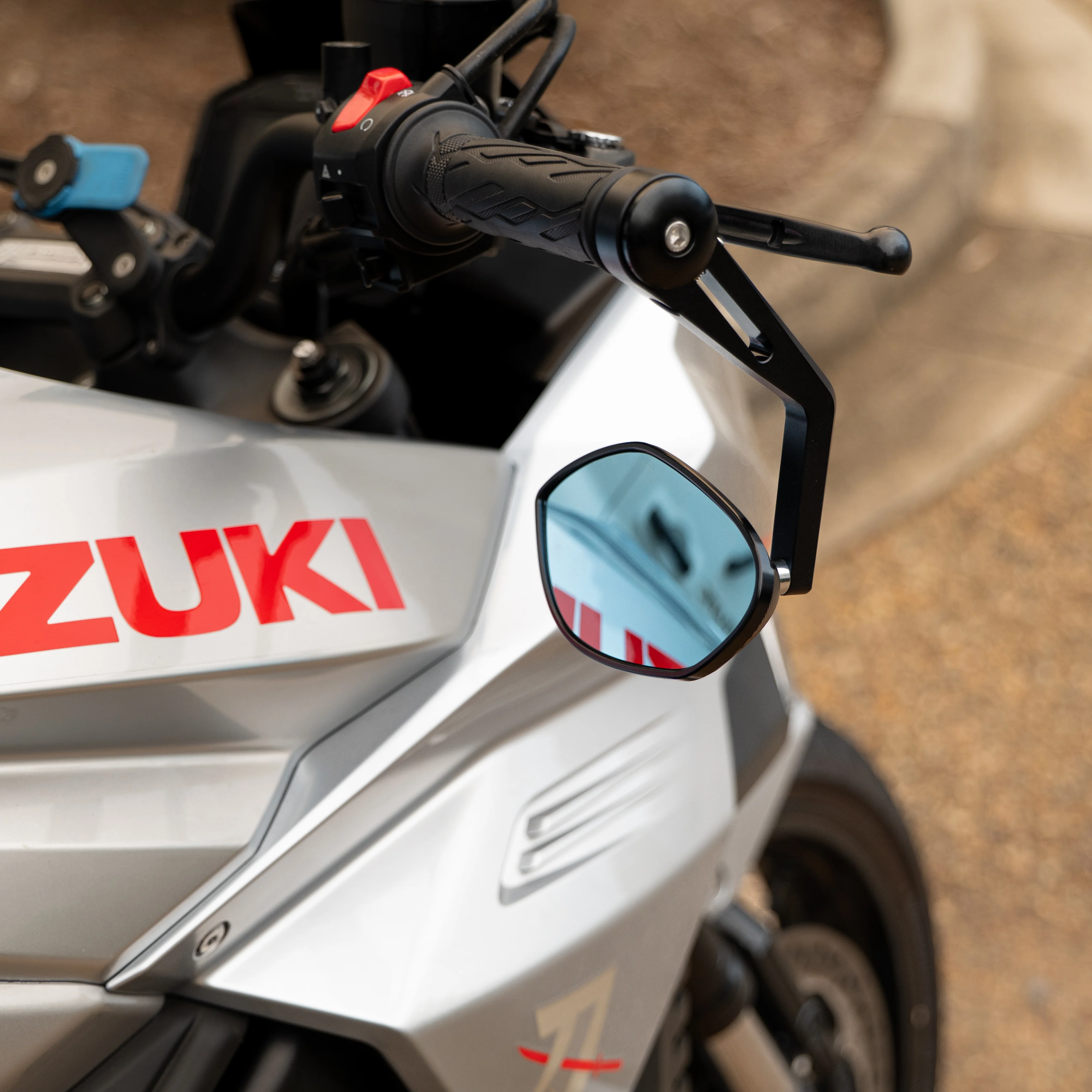 RIDGEBACK BAR END MIRRORS (UNIVERSAL FIT) - Image 4