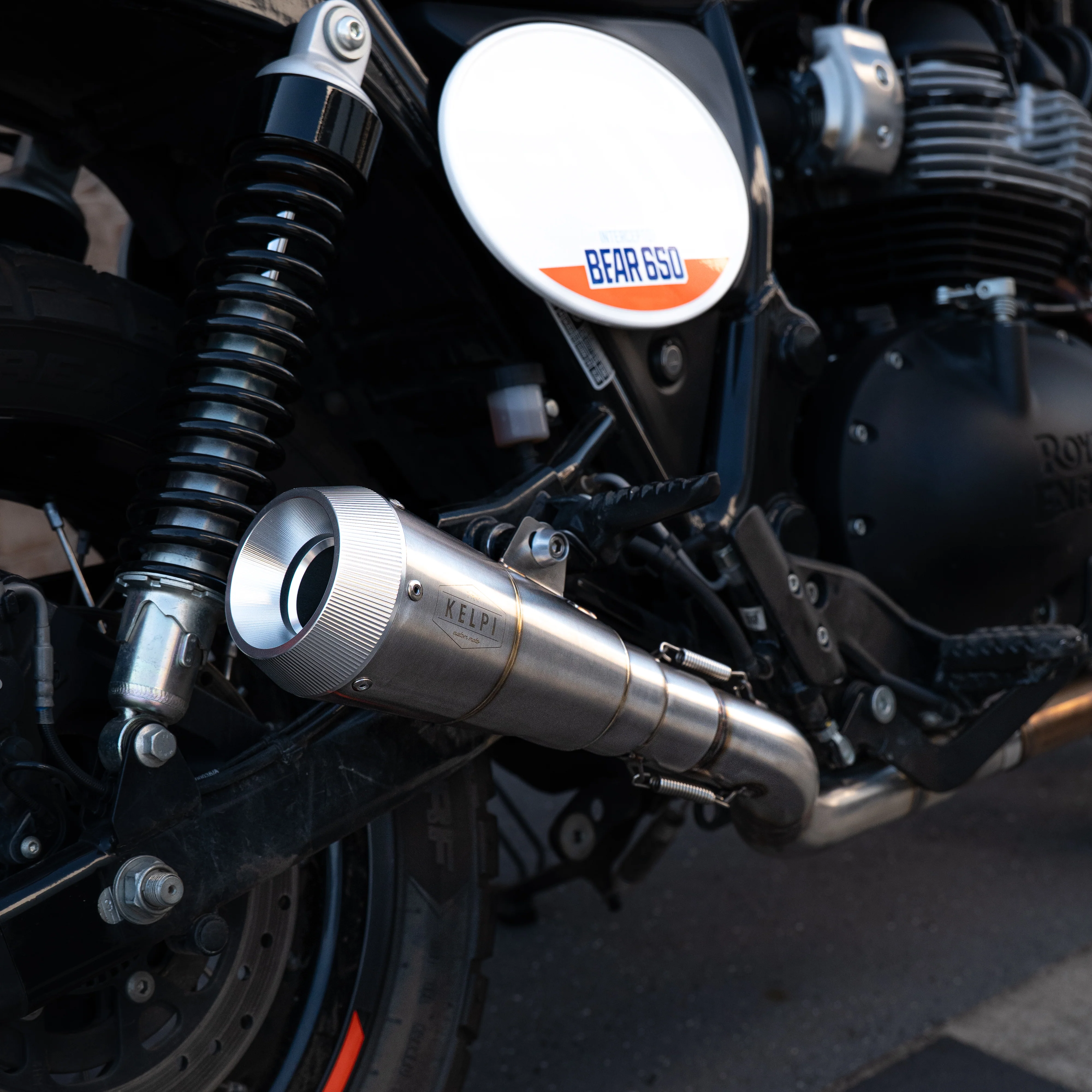 ROYAL ENFIELD BEAR 650 (2025+) SLIP-ON EXHAUST SYSTEM - Image 4