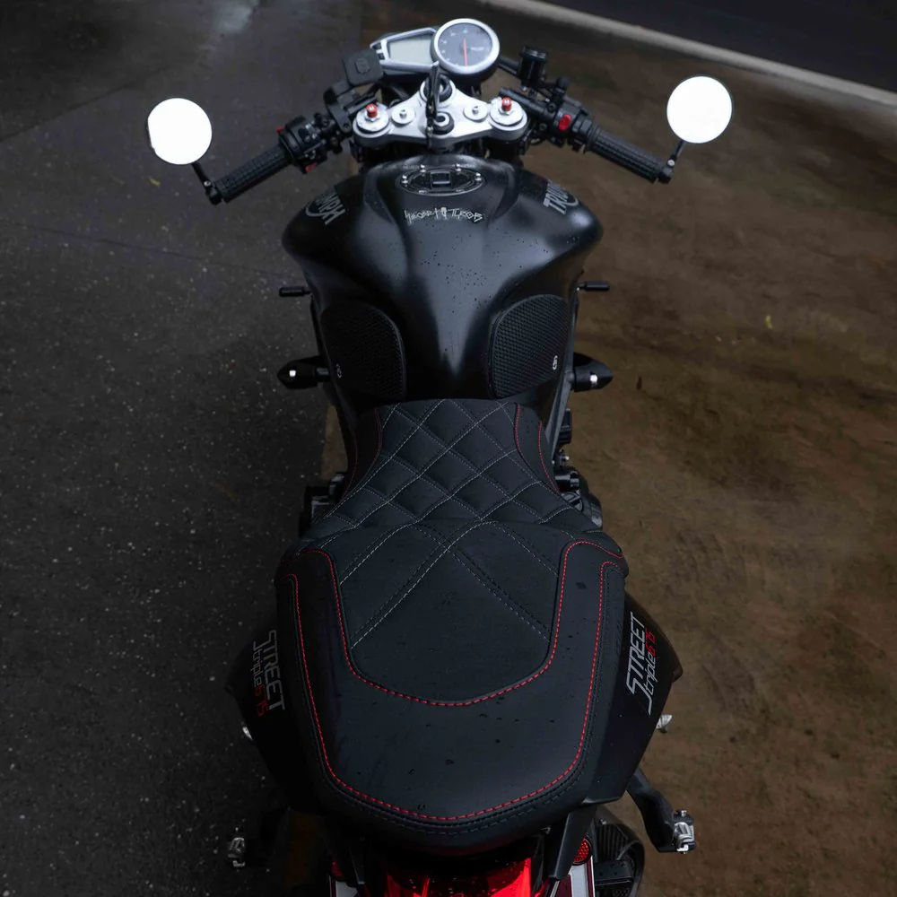 TRIUMPH STREET TRIPLE 675 (2013-2016) COMFORT SEAT TRIM - Image 11