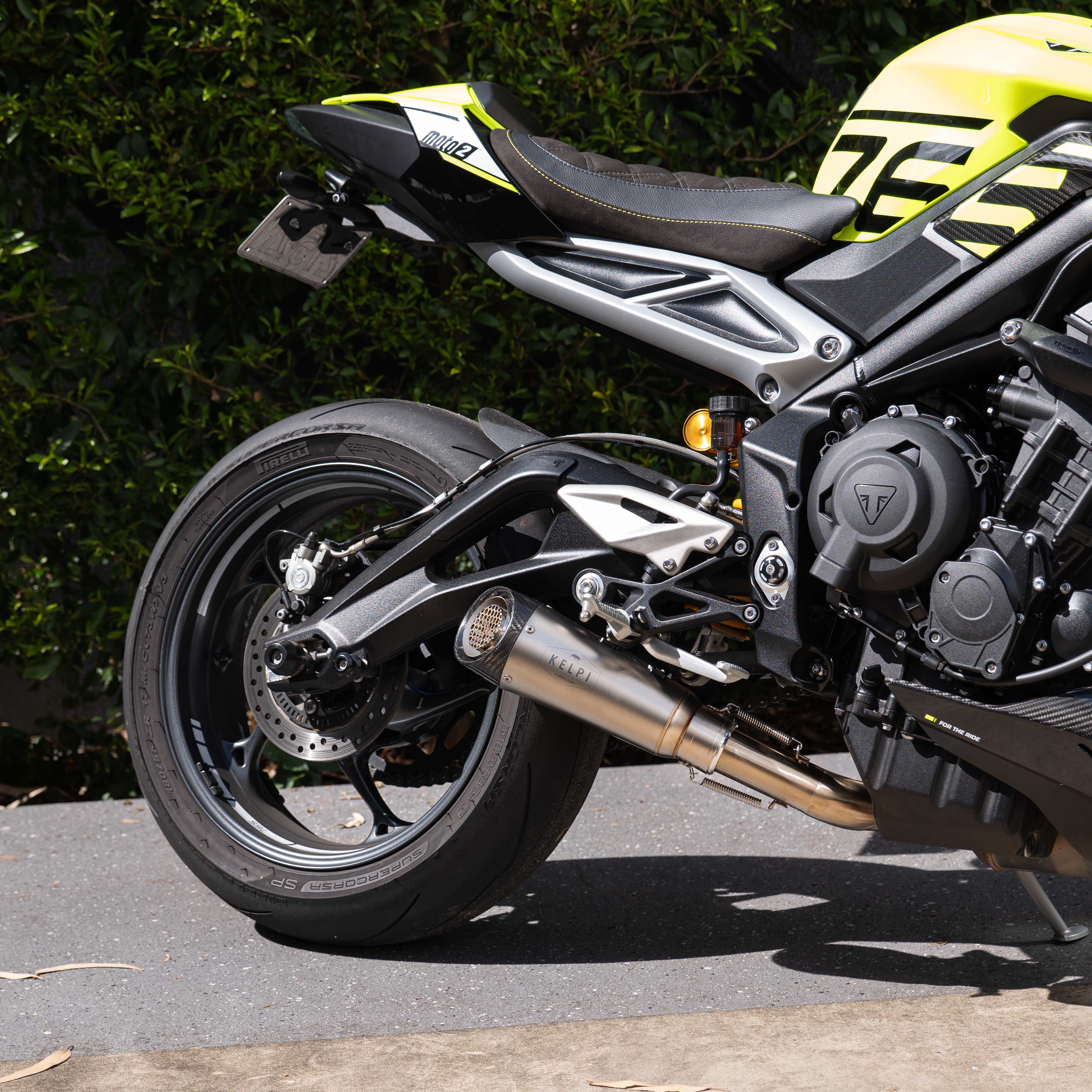 TRIUMPH STREET TRIPLE 765 (2023-2026+) COMFORT SEAT TRIM - Image 10