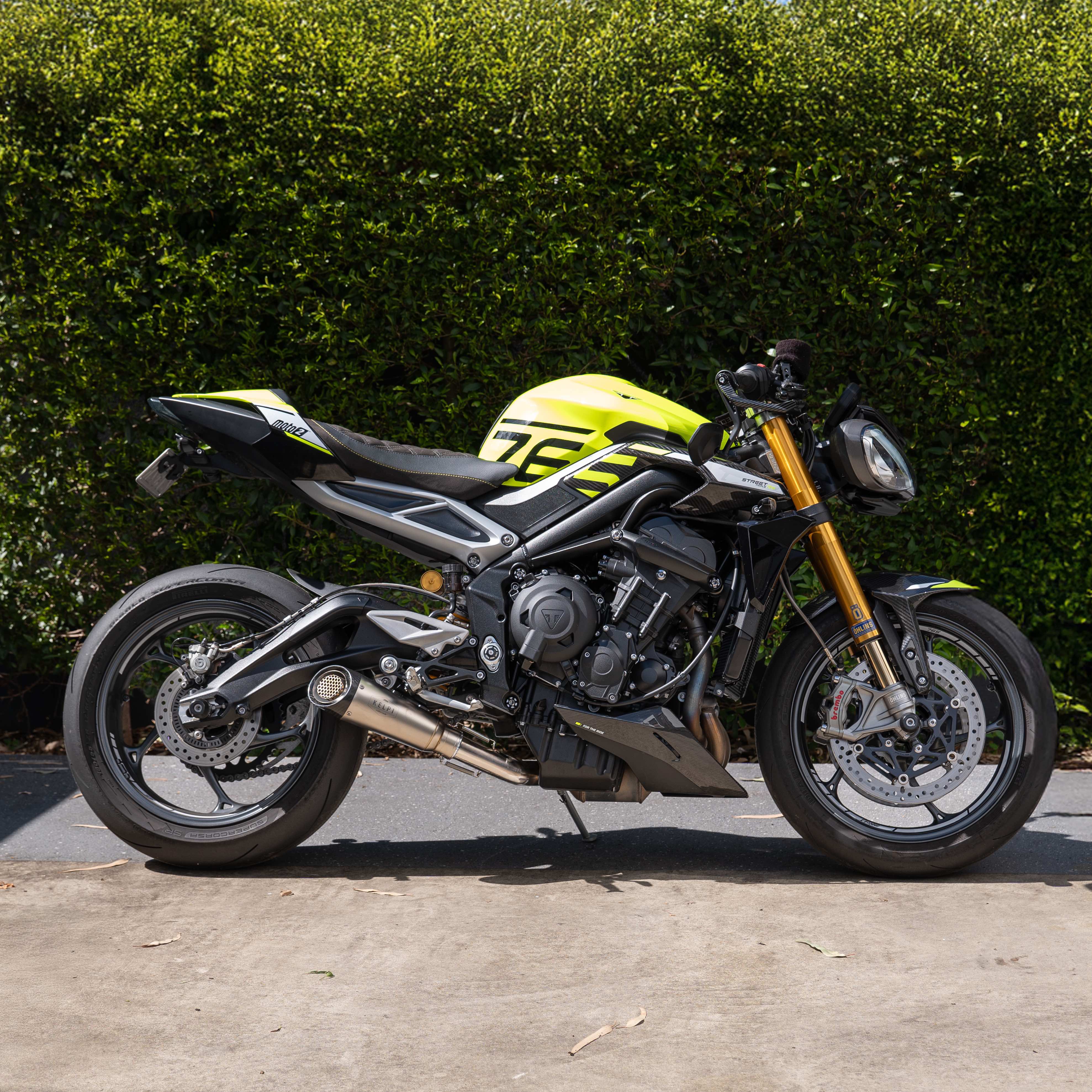 TRIUMPH STREET TRIPLE 765 (2023-2026+) COMFORT SEAT TRIM - Image 9