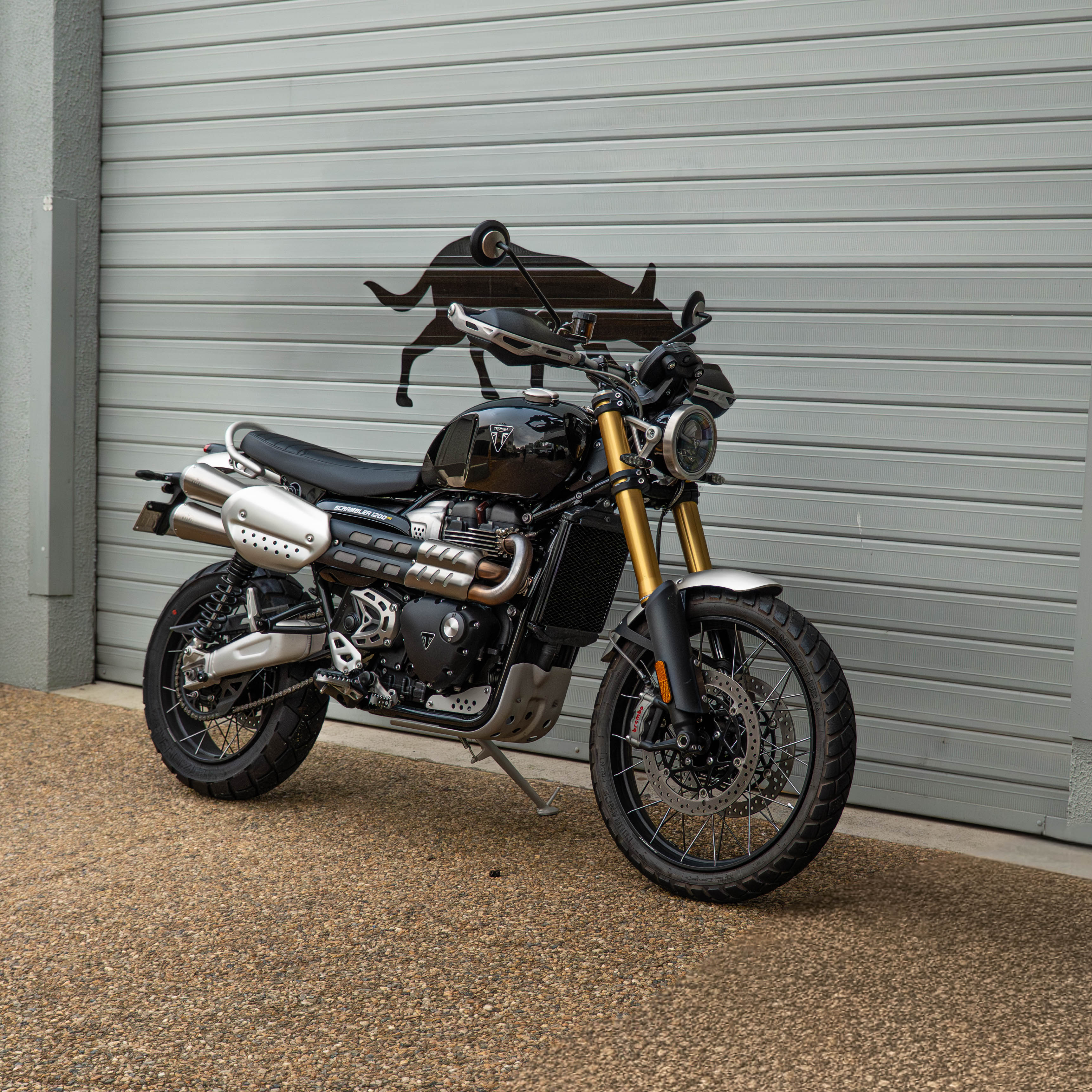 TRIUMPH SCRAMBLER 1200 (2019+) SLIP-ON EXHAUST SYSTEM