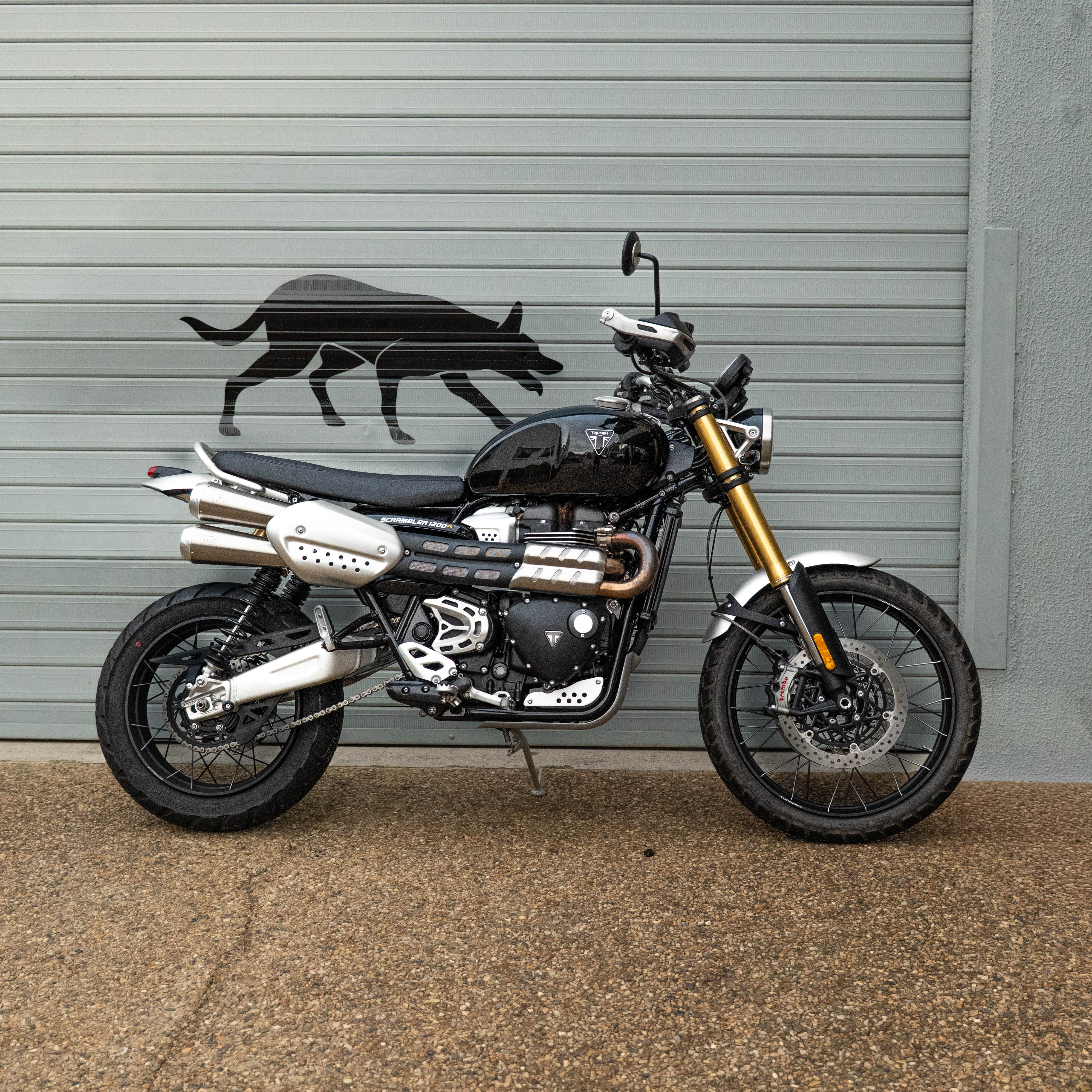 TRIUMPH SCRAMBLER 1200 (2019+) SLIP-ON EXHAUST SYSTEM - Image 2