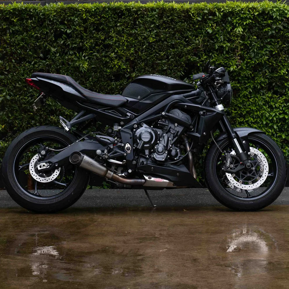 TRIUMPH 675 (2013-2016) STREET TRIPLE / DAYTONA SLIP-ON EXHAUST - Image 5