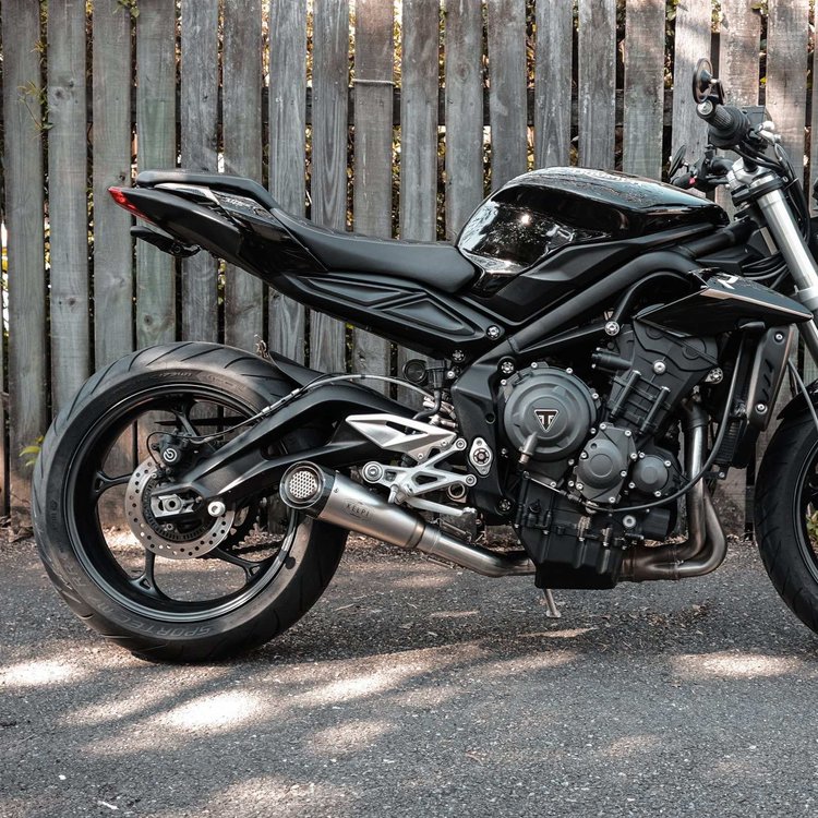 TRIUMPH 765/660 (2017-2022) STREET TRIPLE SLIP-ON EXHAUST - Image 11