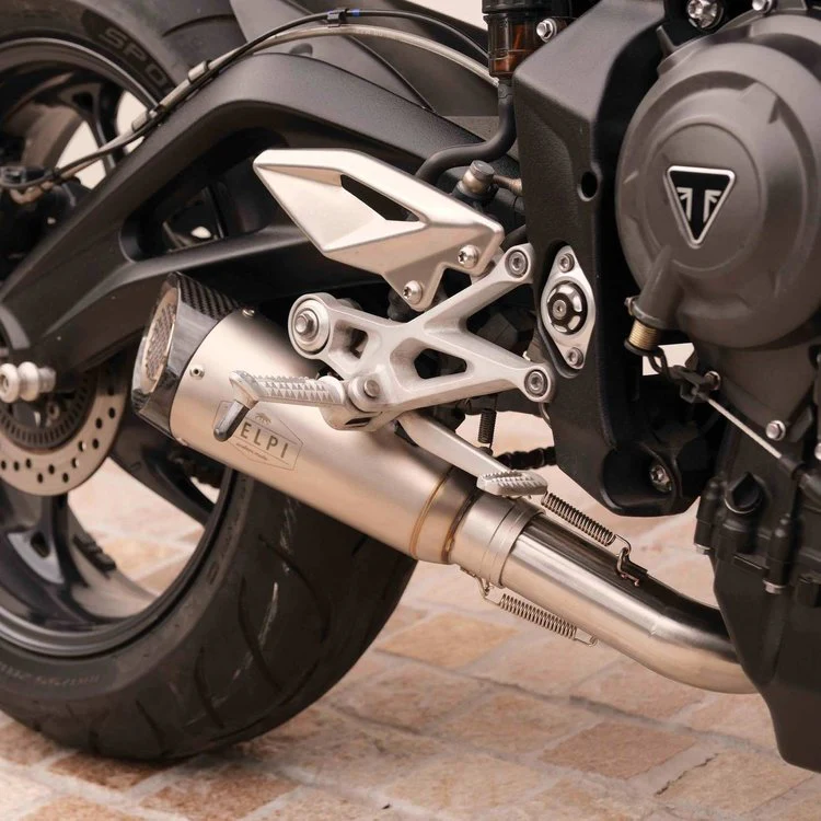 TRIUMPH 765/660 (2017-2022) STREET TRIPLE SLIP-ON EXHAUST - Image 3
