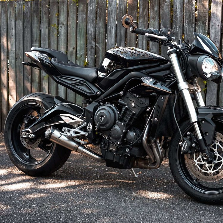 TRIUMPH 765/660 (2017-2022) STREET TRIPLE SLIP-ON EXHAUST - Image 8