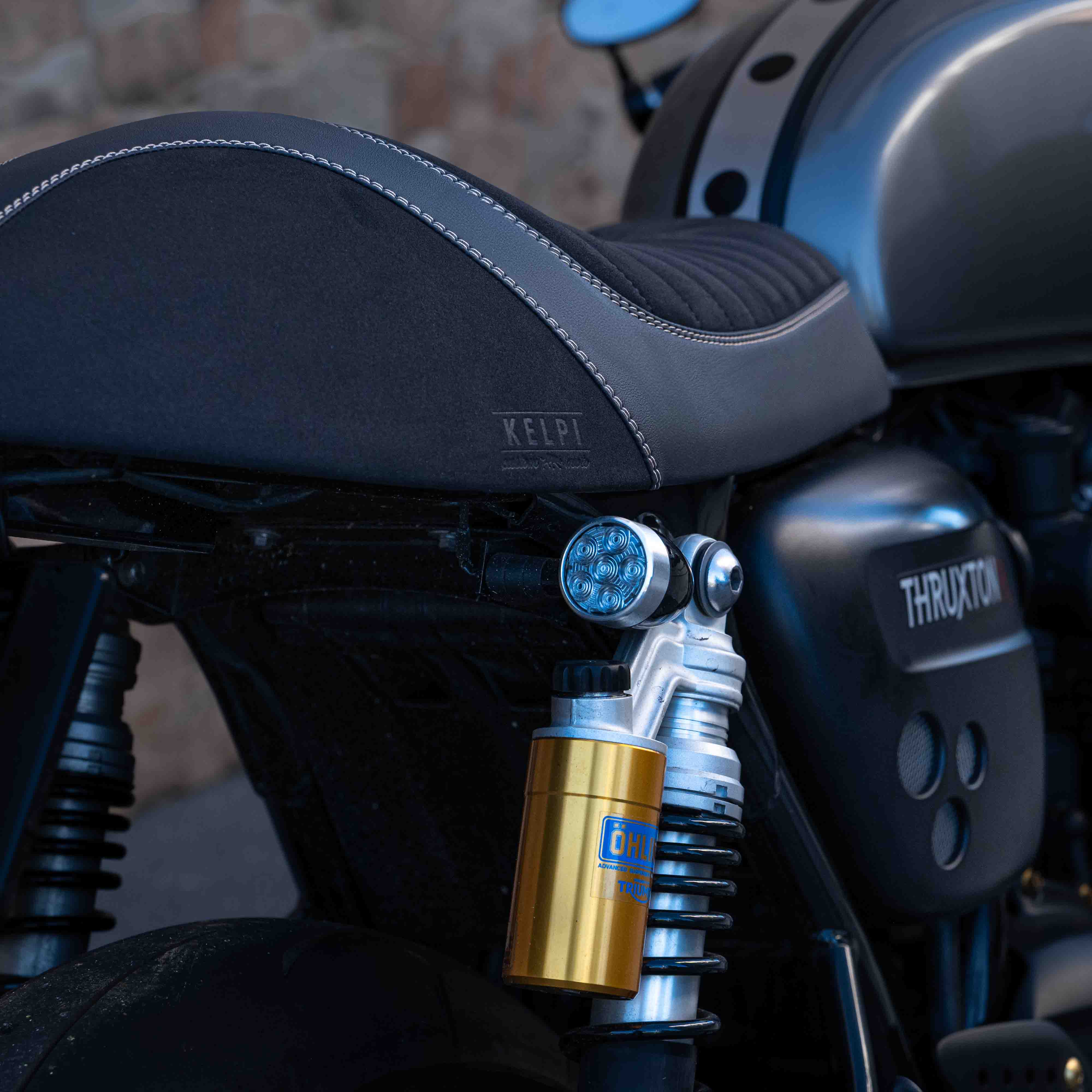 TRIUMPH THRUXTON 1200 CUSTOM SEAT TRIM (2016-2024) - Image 8