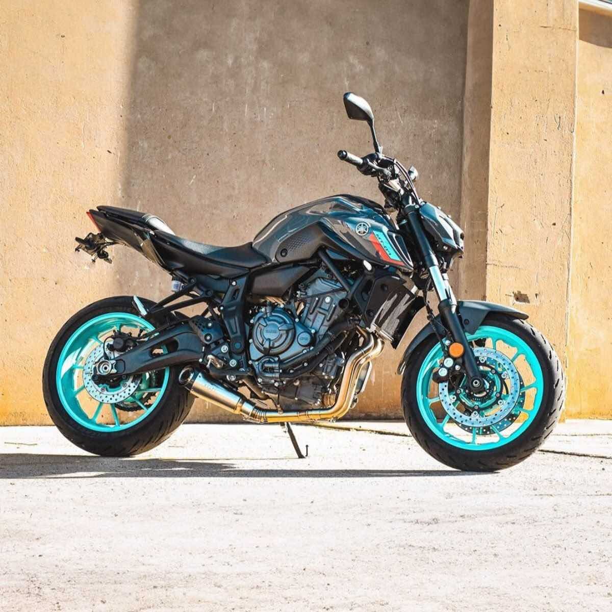 YAMAHA MT07 (2014-2026+) FULL STAINLESS EXHAUST SYSTEM - Image 11