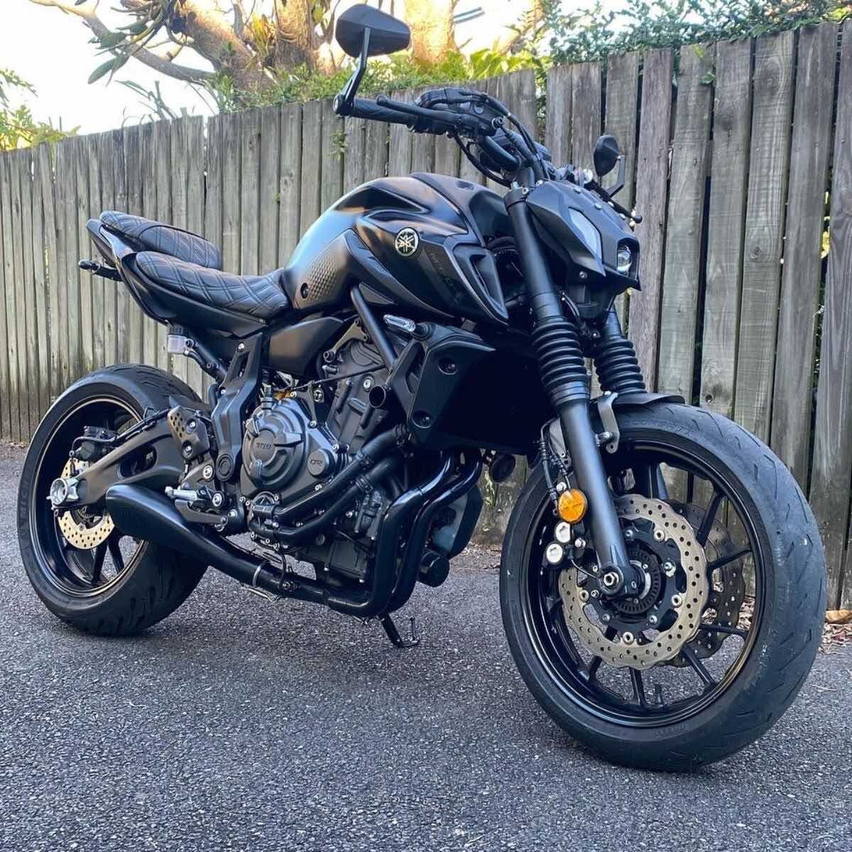 YAMAHA MT07 (2014-2026+) FULL STAINLESS EXHAUST SYSTEM - Image 15