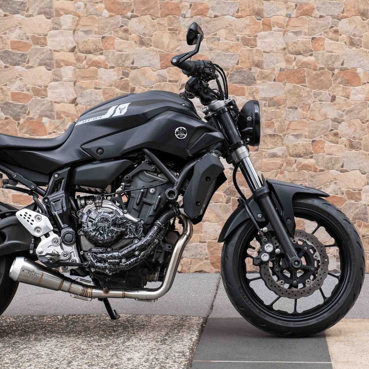 YAMAHA MT07 (2014-2026+) FULL STAINLESS EXHAUST SYSTEM - Image 17