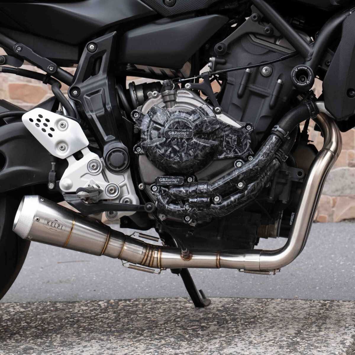 YAMAHA MT07 (2014-2026+) FULL STAINLESS EXHAUST SYSTEM - Image 18