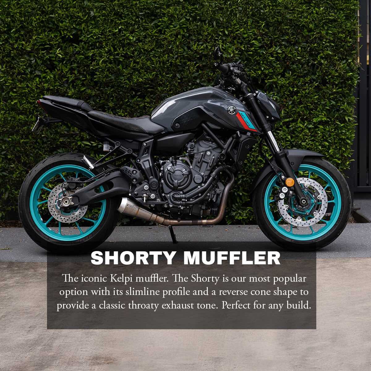 YAMAHA MT07 (2014-2026+) FULL STAINLESS EXHAUST SYSTEM - Image 4
