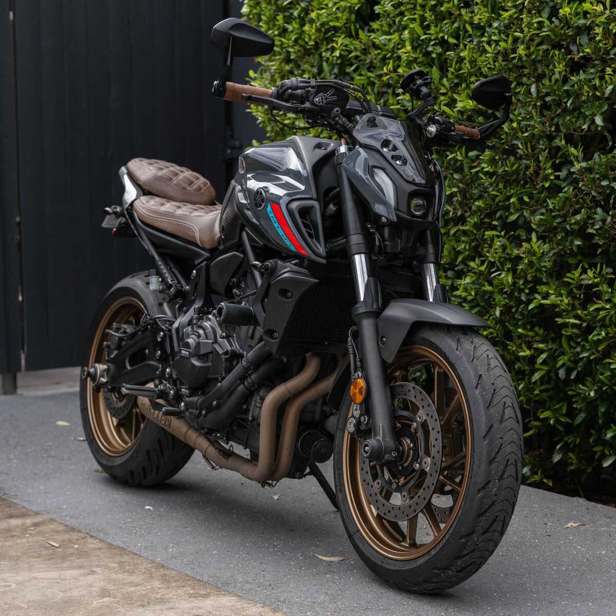 YAMAHA MT07 (2014-2026+) FULL STAINLESS EXHAUST SYSTEM - Image 8