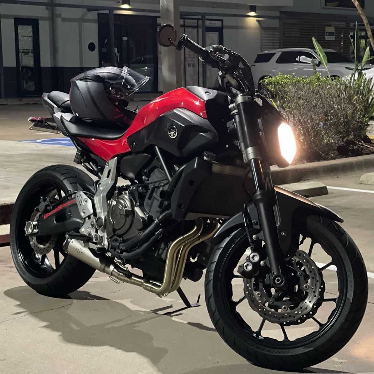 YAMAHA MT07 (2014-2026+) FULL STAINLESS EXHAUST SYSTEM - Image 9