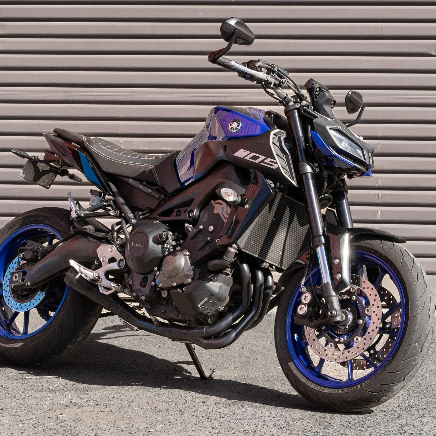 YAMAHA MT09 (2014-2020) FULL STAINLESS EXHAUST SYSTEM - Image 3