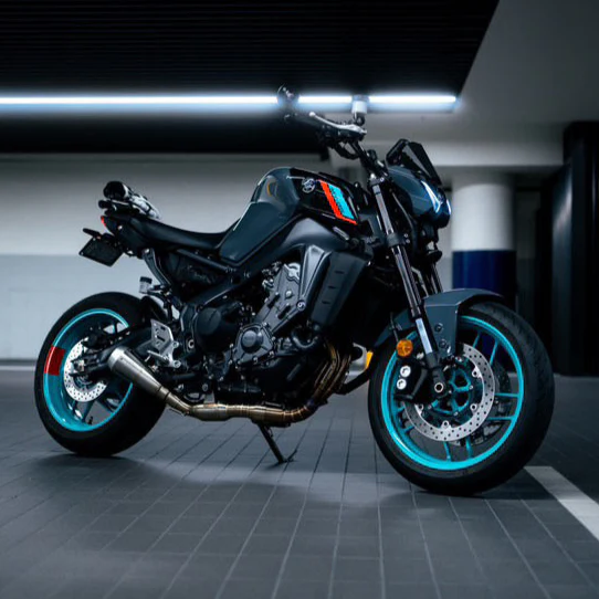 YAMAHA MT09 (2021-2023) FULL STAINLESS EXHAUST SYSTEM - Image 4