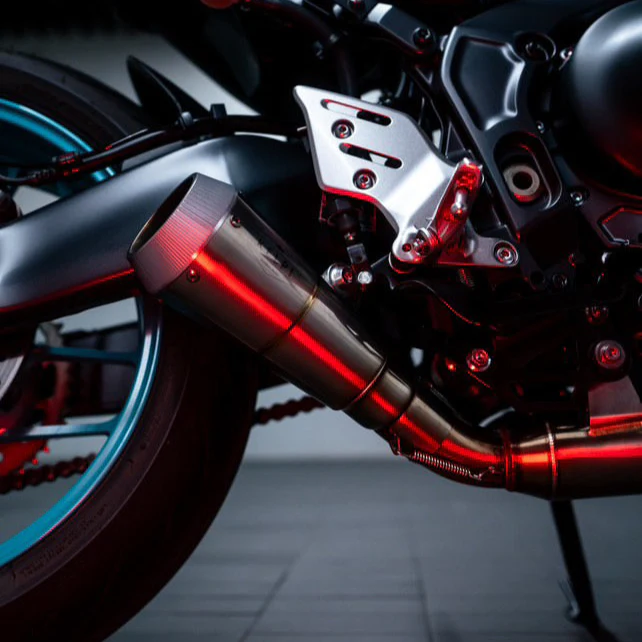 YAMAHA MT09 (2021-2023) FULL STAINLESS EXHAUST SYSTEM - Image 5