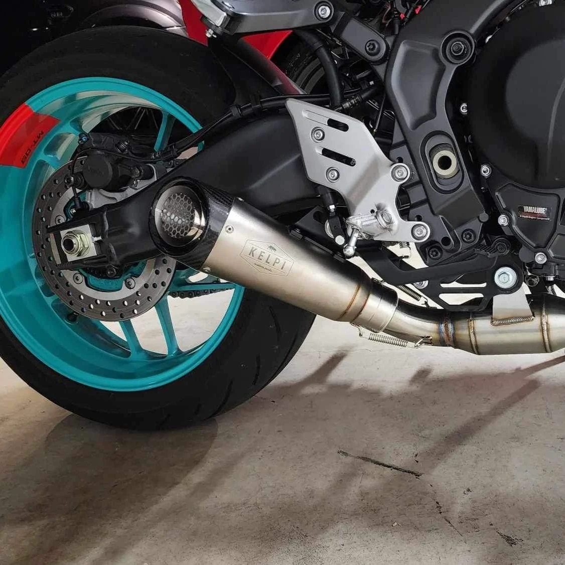 YAMAHA MT09 (2021-2023) FULL STAINLESS EXHAUST SYSTEM - Image 6