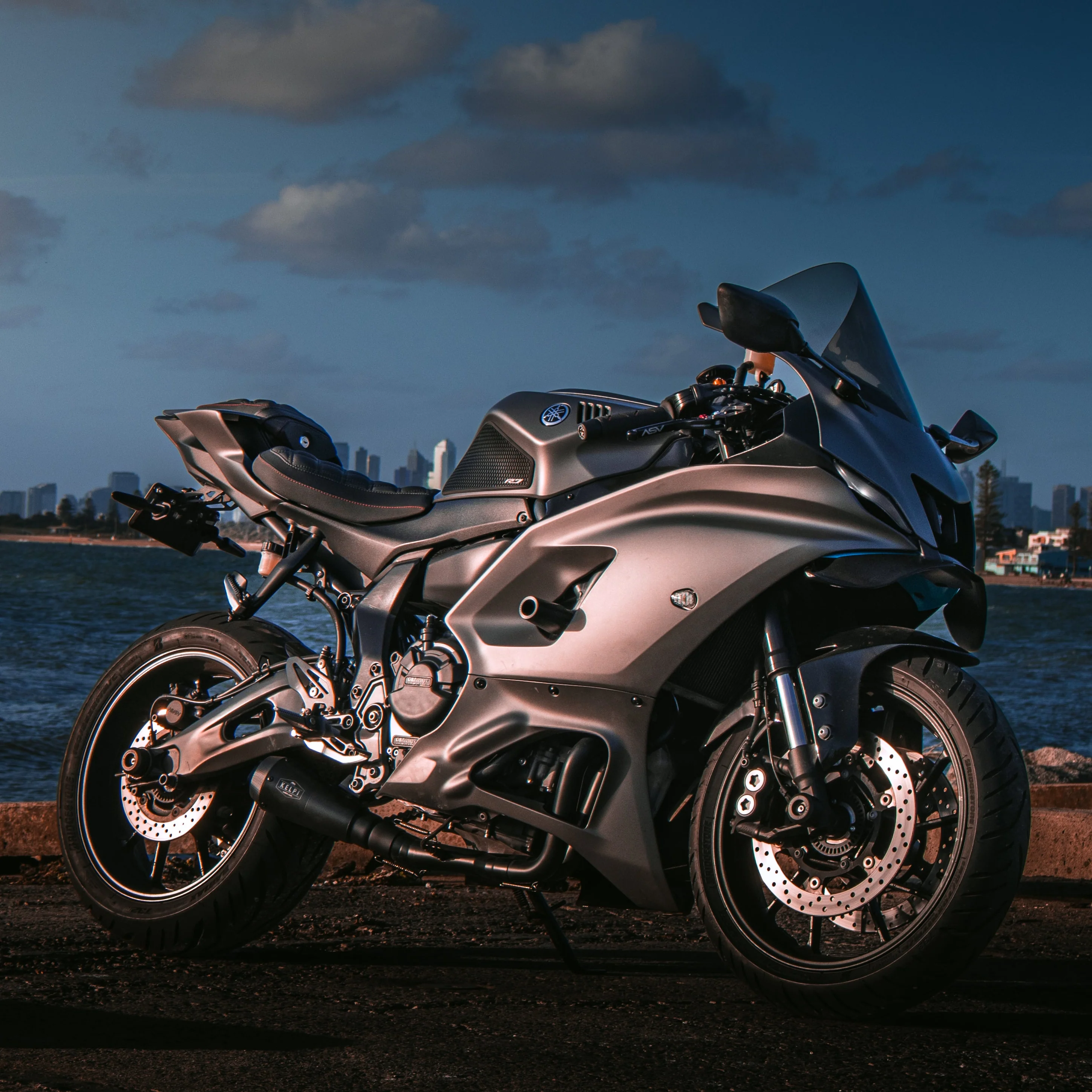 YAMAHA R7 (2022-2026+) FULL STAINLESS EXHAUST SYSTEM - Image 7