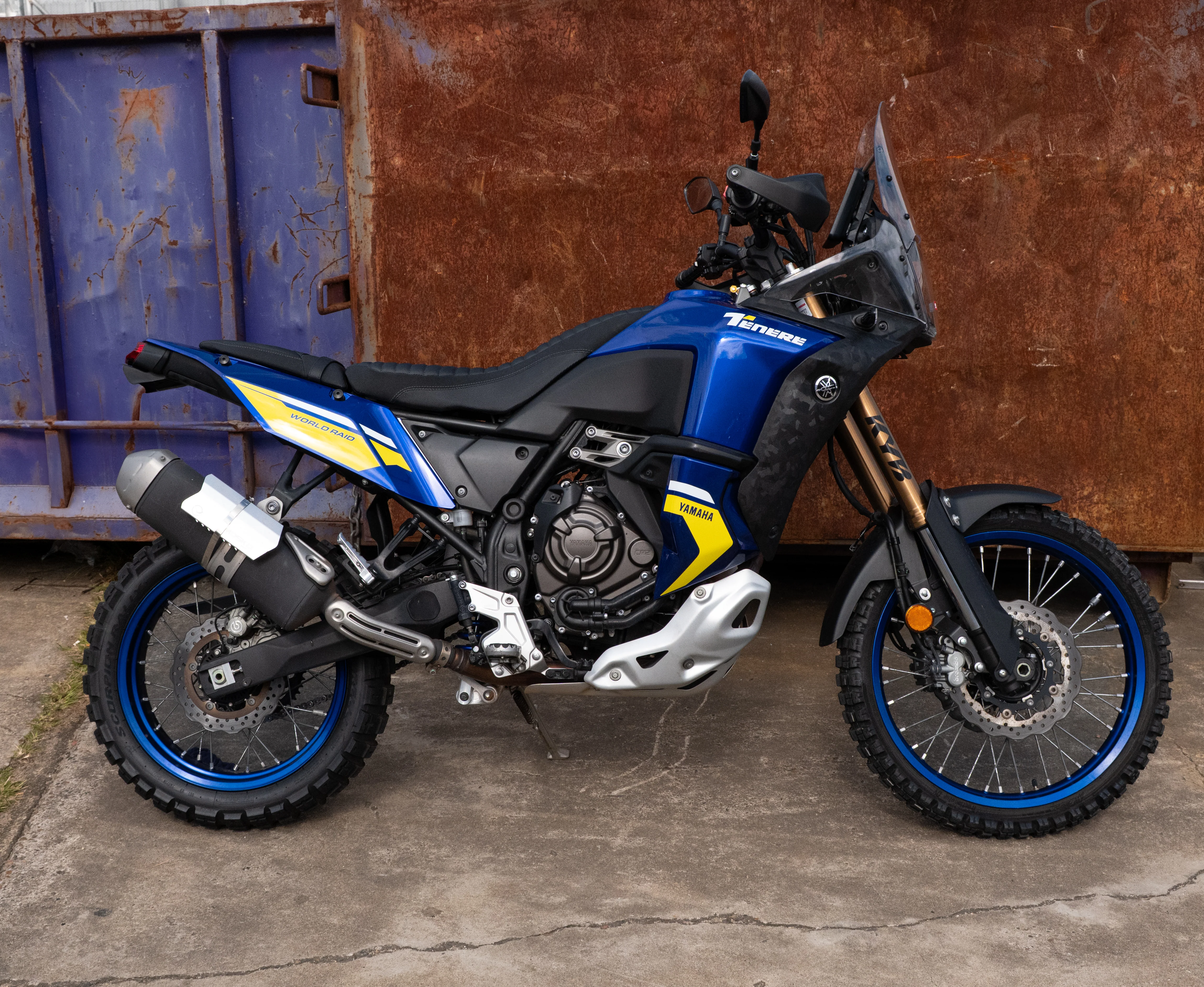 YAMAHA T7 (2023+ WORLD RAID) ADVENTURE COMFORT SEAT - Image 4