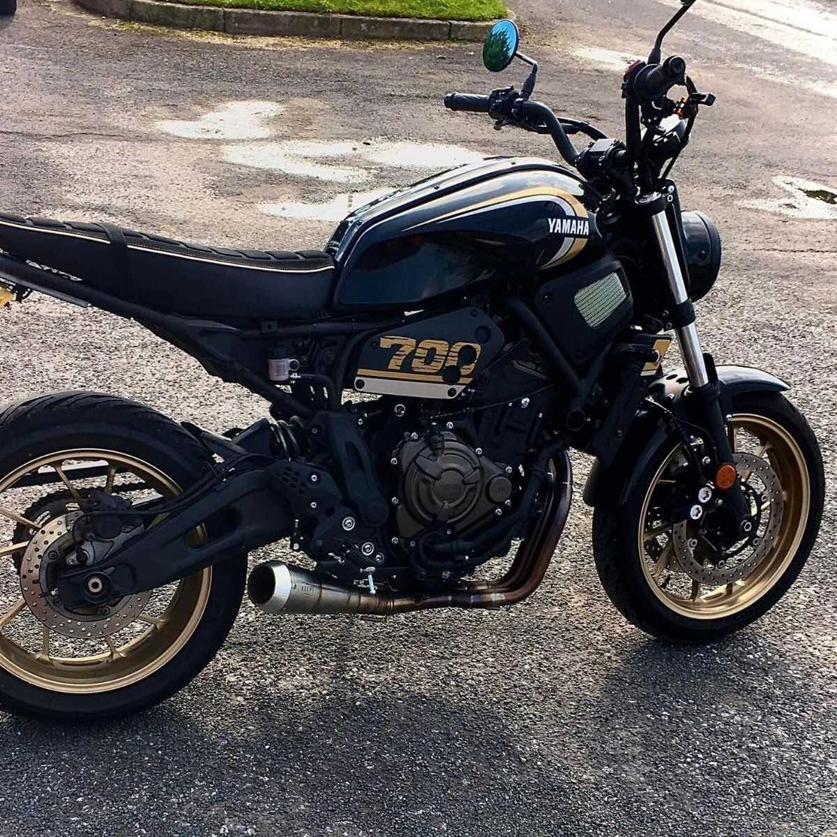 YAMAHA XSR700 (2016-2025) FULL STAINLESS EXHAUST SYSTEM - Image 16