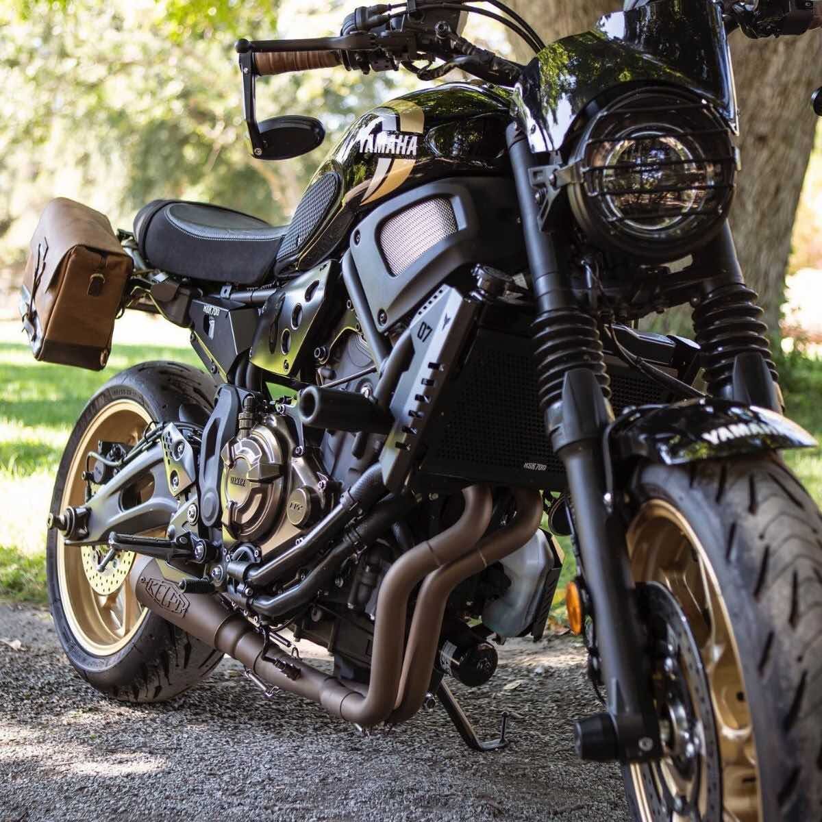 YAMAHA XSR700 (2016-2025) FULL STAINLESS EXHAUST SYSTEM - Image 22