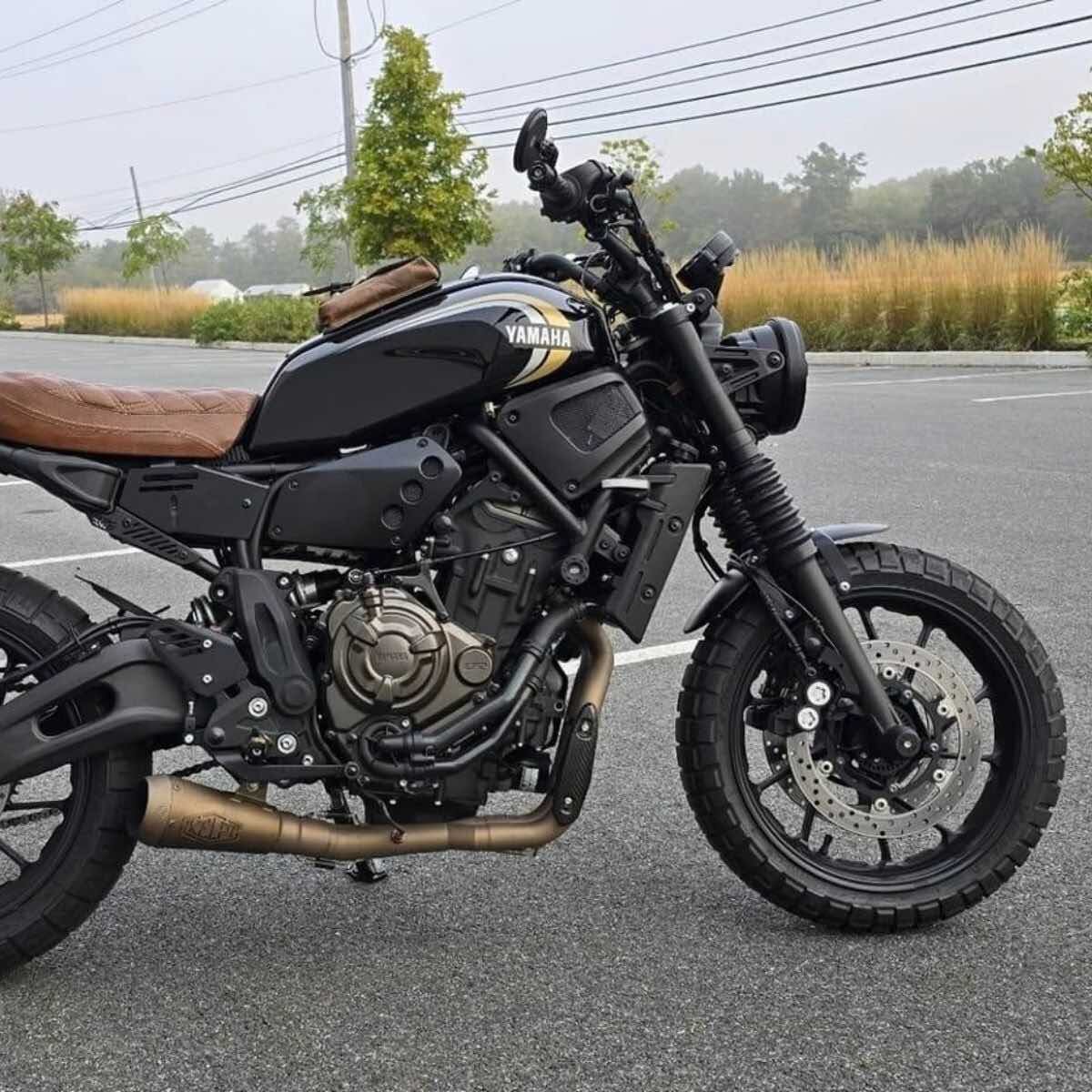 YAMAHA XSR700 (2016-2025) FULL STAINLESS EXHAUST SYSTEM - Image 24