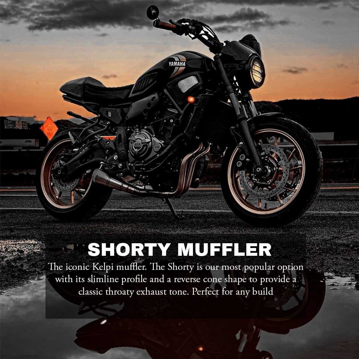 YAMAHA XSR700 (2016-2025) FULL STAINLESS EXHAUST SYSTEM - Image 4