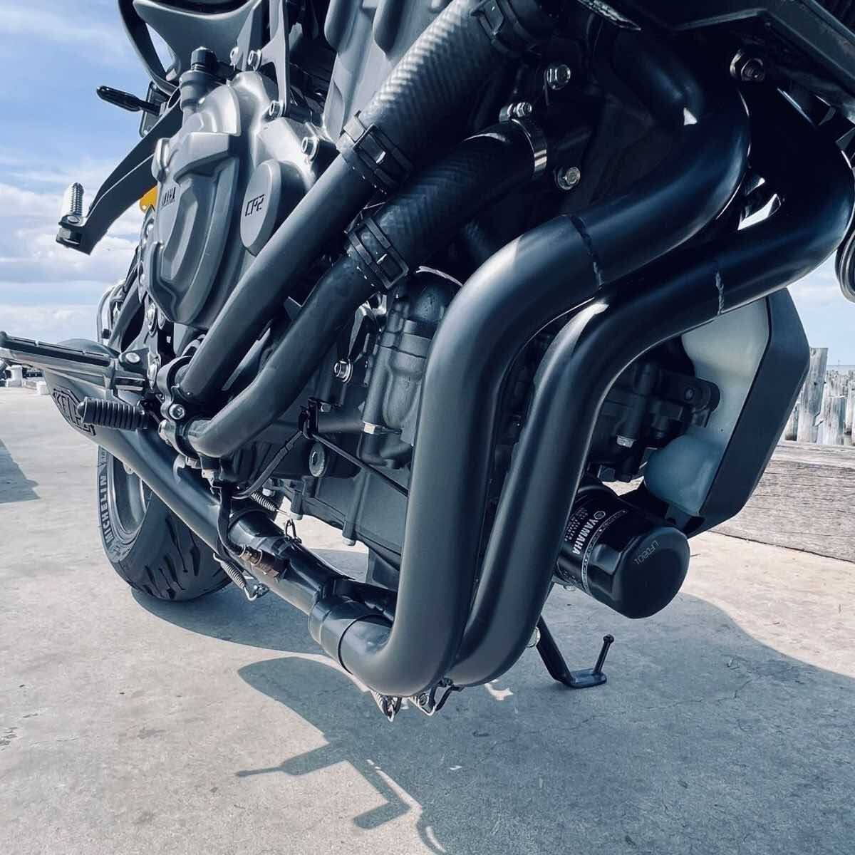 YAMAHA XSR700 (2016-2025) FULL STAINLESS EXHAUST SYSTEM - Image 44
