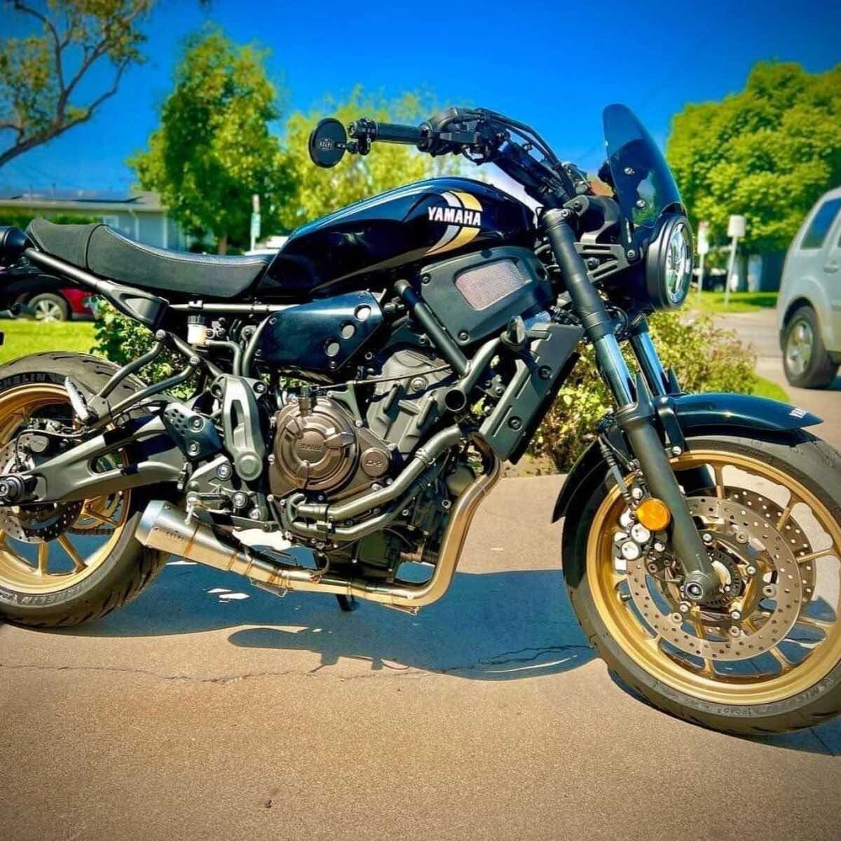 YAMAHA XSR700 (2016-2025) FULL STAINLESS EXHAUST SYSTEM - Image 45