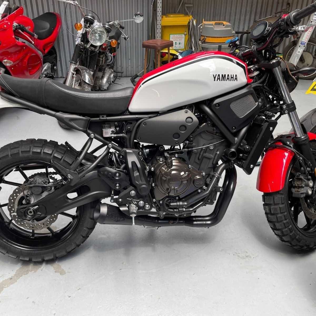 YAMAHA XSR700 (2016-2025) FULL STAINLESS EXHAUST SYSTEM - Image 46