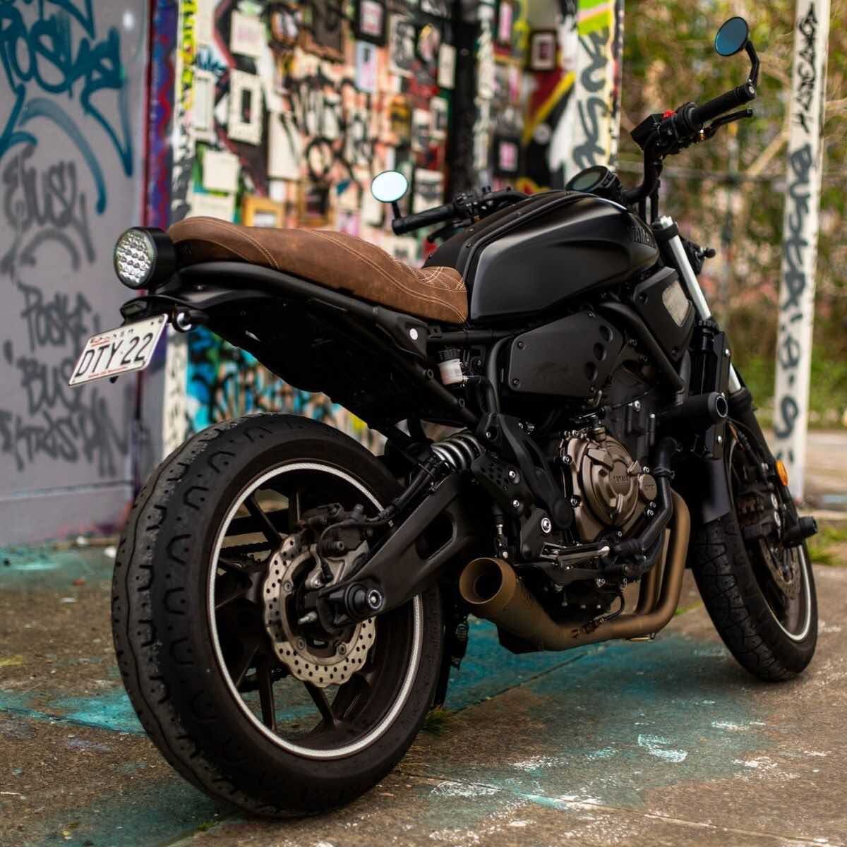 YAMAHA XSR700 (2016-2025) FULL STAINLESS EXHAUST SYSTEM - Image 9